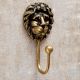 Brass Lion King Of The Jungle Hook